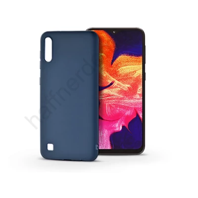 Samsung A105F Galaxy A10 szilikon hátlap - Soft - kék