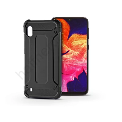 Samsung A105F Galaxy A10 ütésálló hátlap - Armor - fekete