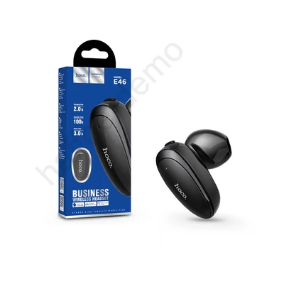 HOCO Wireless Bluetooth headset v4.2 - HOCO E46 Voice - fekete