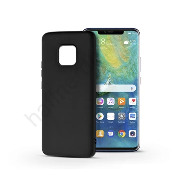 Huawei Mate 20 Pro szilikon hátlap - Soft - fekete