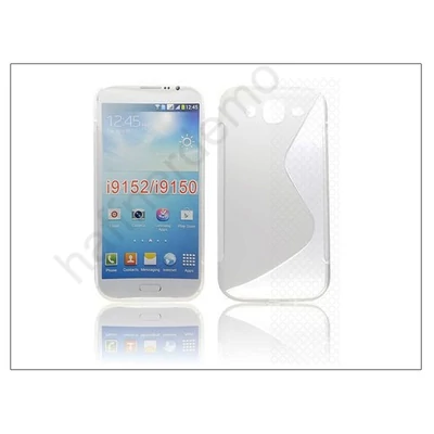Samsung i9150 Galaxy Mega 5.8 szilikon hátlap - S-Line - transparent