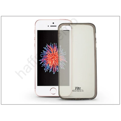Apple iPhone 5/5S/SE szilikon hátlap - Roar Ultra Thin 0.3 mm - black