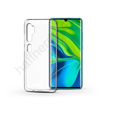Xiaomi Mi Note 10/Note 10 Pro szilikon hátlap - Soft Clear - transparent