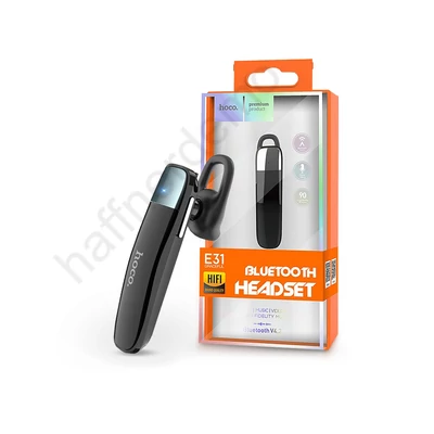 HOCO Wireless Bluetooth headset v4.2 - HOCO E31 Graceful - fekete