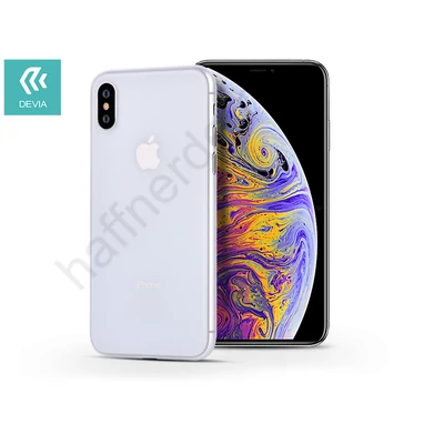 Apple iPhone XS Max hátlap - Devia Ultra-Thin - clear