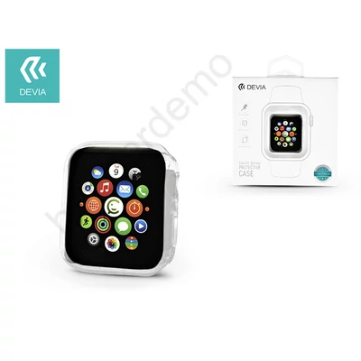 Apple Watch 4 védőtok - Devia Ice Clear Series 40 mm - transparent