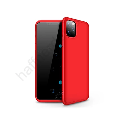 Apple iPhone 11 Pro hátlap - GKK 360 Full Protection 3in1 - piros