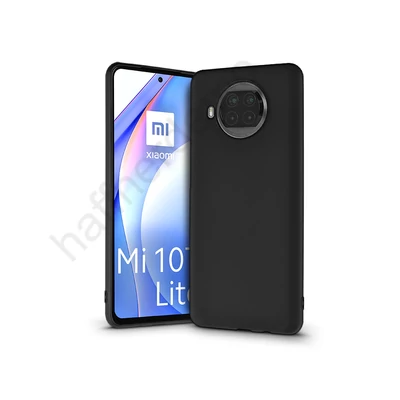 Xiaomi Mi 10T Lite 5G szilikon hátlap - Soft - fekete