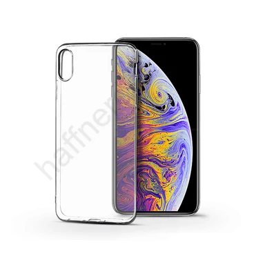 Apple iPhone XS Max szilikon hátlap - Soft Clear - transparent