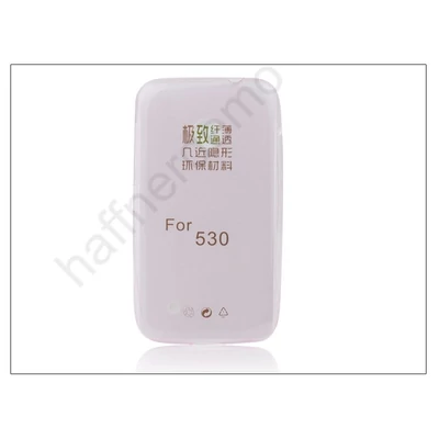Nokia Lumia 530 szilikon hátlap - Ultra Slim 0,3 mm - pink