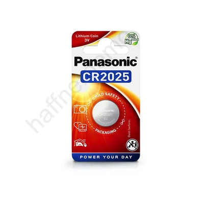 Panasonic CR2025 lithium gombelem - 3V - 1 db/csomag
