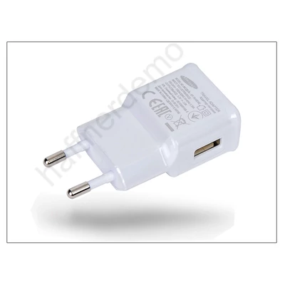 Samsung gyári USB hálózati töltő adapter - 5V/2A - EP-TA10EWE white (ECO csomagolás)