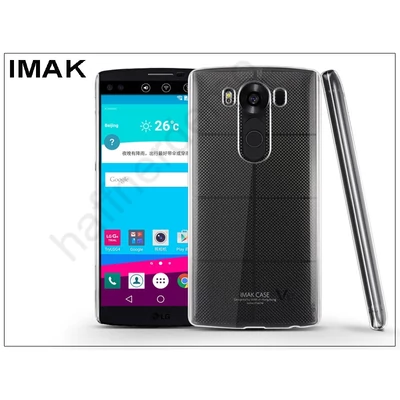 LG V10 H960A hátlap - IMAK Crystal Clear Slim - transparent
