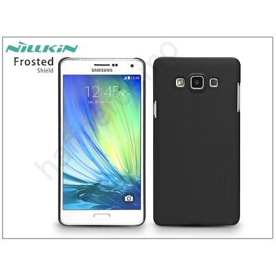 Samsung SM-A700F Galaxy A7 hátlap képernyővédő fóliával - Nillkin Frosted Shield - fekete