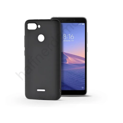 Xiaomi Redmi 6 szilikon hátlap - Soft - fekete