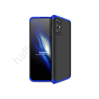 Samsung G985F Galaxy S20+ hátlap - GKK 360 Full Protection 3in1 - fekete/kék