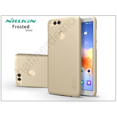 Huawei/Honor 7X hátlap képernyővédő fóliával - Nillkin Frosted Shield - gold