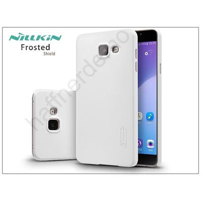 Samsung A710F Galaxy A7 (2016) hátlap képernyővédő fóliával - Nillkin Frosted Shield - fehér