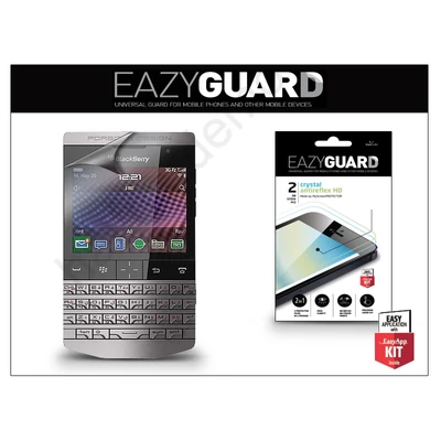BlackBerry Porsche Design P9981 képernyővédő fólia - 2 db/csomag (Crystal/Antireflex HD)