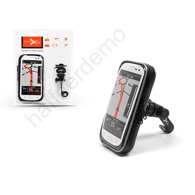 Univerzális kerékpárra/motorkerékpárra szerelhető, vízálló telefontartó - Extreme Scooter-1