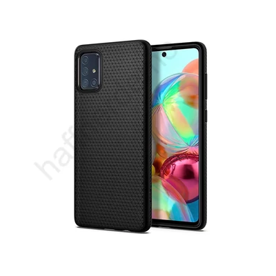 Samsung A515F Galaxy A51 ütésálló hátlap - Spigen Liquid Air - fekete