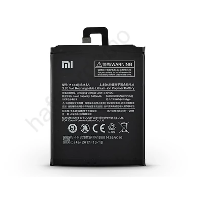 Xiaomi Mi Note 3 gyári akkumulátor - Li-polymer 3500 mAh - BM3A (ECO csomagolás)