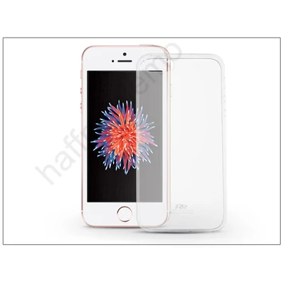 Apple iPhone 5/5S/SE szilikon hátlap - Roar Ultra Thin 0.3 mm - transparent