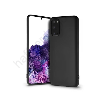 Samsung G980F Galaxy S20 szilikon hátlap - Soft Premium - fekete