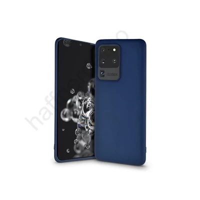 Samsung G988F Galaxy S20 Ultra szilikon hátlap - Soft - kék
