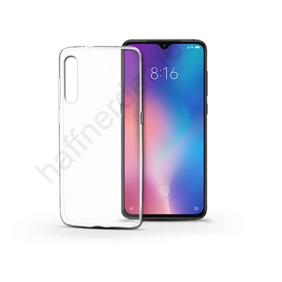 Xiaomi Mi 9 szilikon hátlap - Soft Clear - transparent