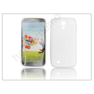 Samsung i9500 Galaxy S4 szilikon hátlap - transparent - S-Line
