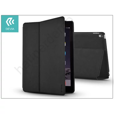 Apple iPad Air 2/iPad Pro 9.7 védőtok (Book Case) on/off funkcióval - Devia Elite - black