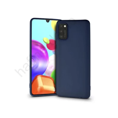 Samsung A415F Galaxy A41 szilikon hátlap - Soft - kék