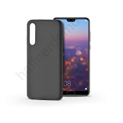 Huawei P20 Pro szilikon hátlap - Soft - fekete