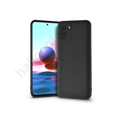Xiaomi Redmi Note 10/Note 10S szilikon hátlap - Soft - fekete