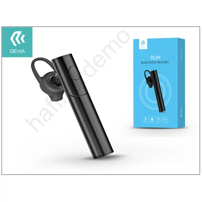Devia RUM Bluetooth headset v4.1 - MultiPoint - Music Streaming - black
