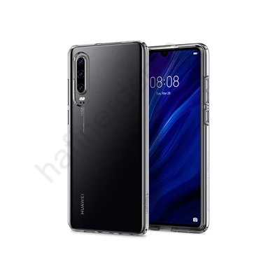 Huawei P30 ütésálló hátlap - Spigen Liquid Crystal - átlátszó