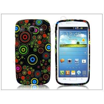Samsung i8260 Galaxy Core szilikon hátlap - design 4