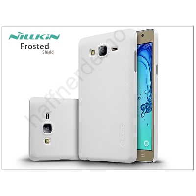 Samsung G6000 Galaxy On7 hátlap képernyővédő fóliával - Nillkin Frosted Shield - fehér