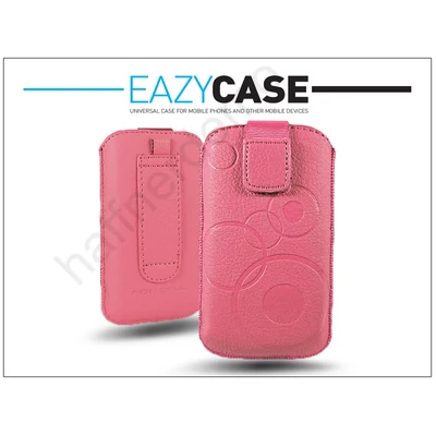 DECO SLIM univerzális bőrtok - Nokia E51/E52/106/206 - pink - 3. méret
