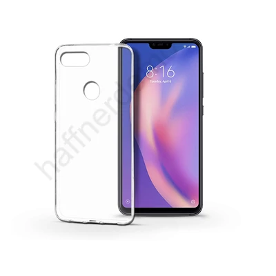 Xiaomi Mi 8 Lite szilikon hátlap - Soft Clear - transparent