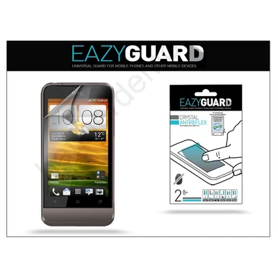 HTC One V képernyővédő fólia - 2 db/csomag (Crystal/Antireflex)