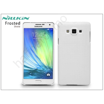 Samsung SM-A700F Galaxy A7 hátlap képernyővédő fóliával - Nillkin Frosted Shield - fehér