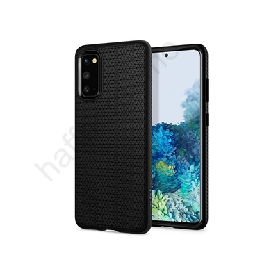 Samsung G980F Galaxy S20 ütésálló hátlap - Spigen Liquid Air - fekete