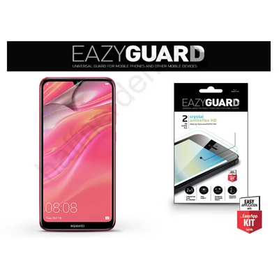 Huawei Y7 (2019)/Y7 Prime (2019) képernyővédő fólia - 2 db/csomag (Crystal/Antireflex HD) 
