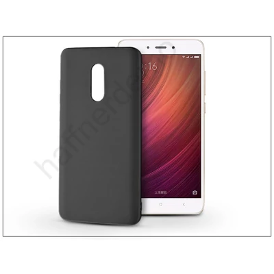 Xiaomi Redmi Note 4 Global/Note 4X szilikon hátlap - Soft - fekete