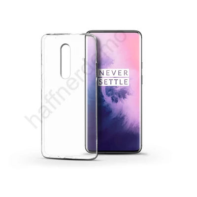 OnePlus 7 Pro/7T Pro szilikon hátlap - Soft Clear - transparent