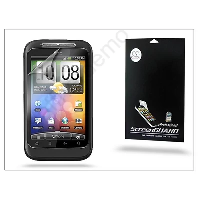 HTC Wildfire S képernyővédő fólia - Clear - 1 db/csomag