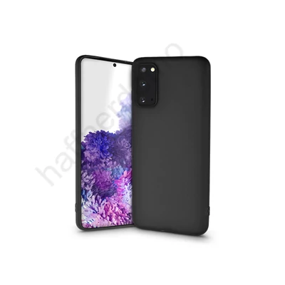 Samsung G980F Galaxy S20 szilikon hátlap - Soft - fekete