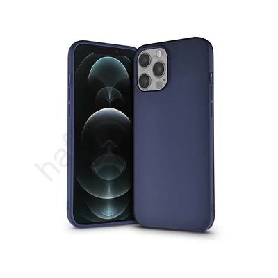 Apple iPhone 12 Pro Max szilikon hátlap - Soft - kék